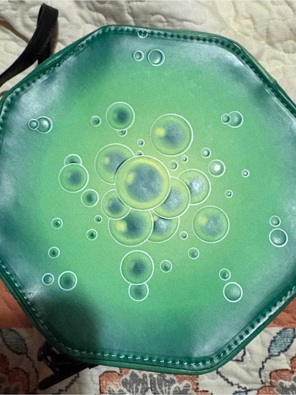 Cauldron Green Bubble Crossbody Bag